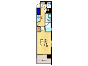 ベラジオ京都西大路（303）の物件間取画像